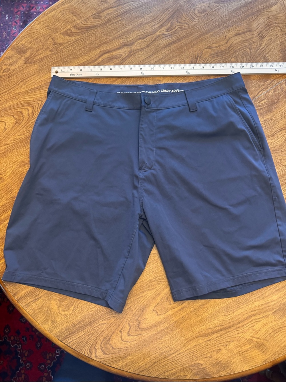 RHONE Navy Blue Hybrid Performance Shorts